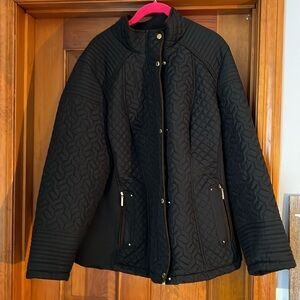 Weatherproof quilted jacket